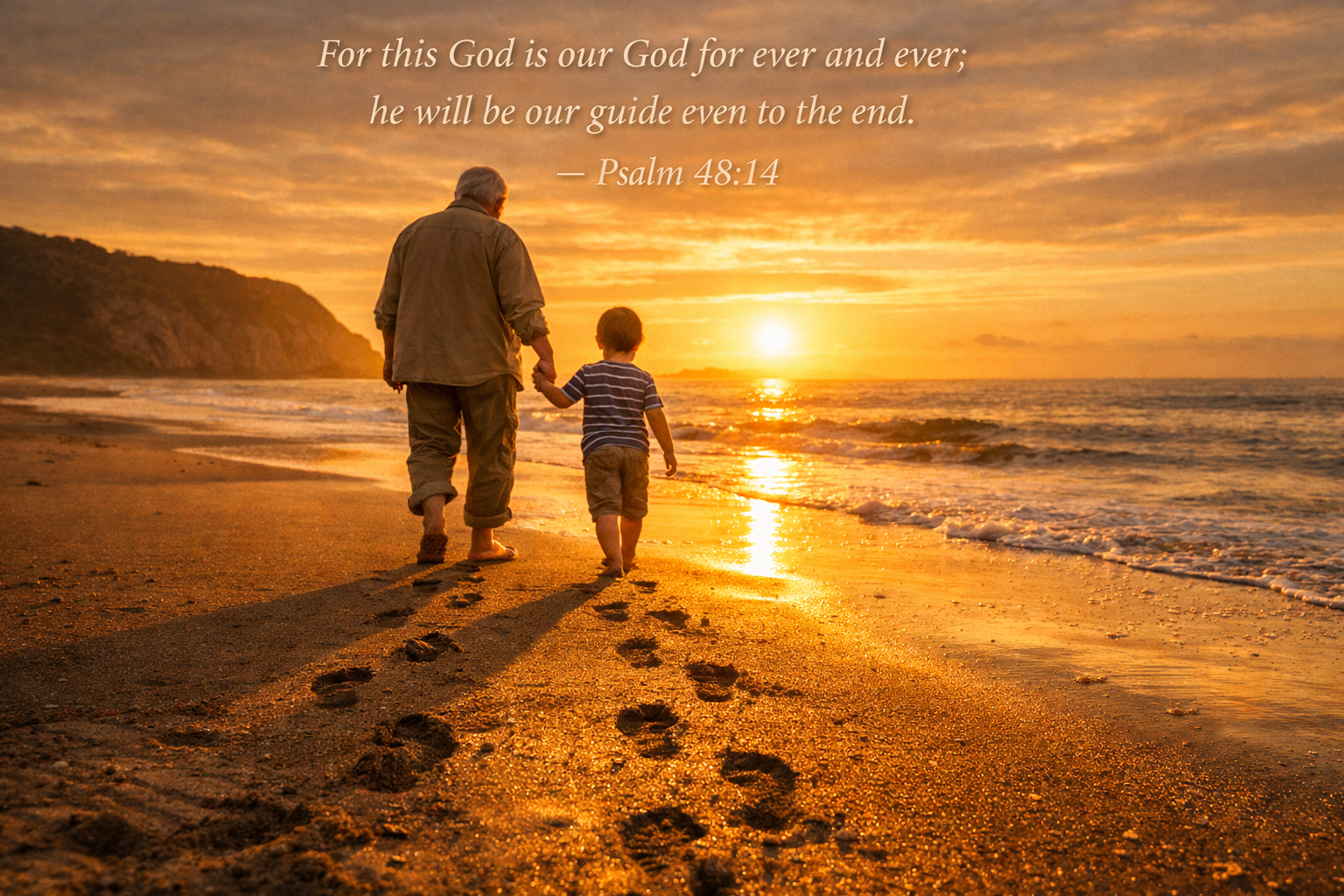 Psalm 48:14 — Our God Forever and Ever Wallpaper